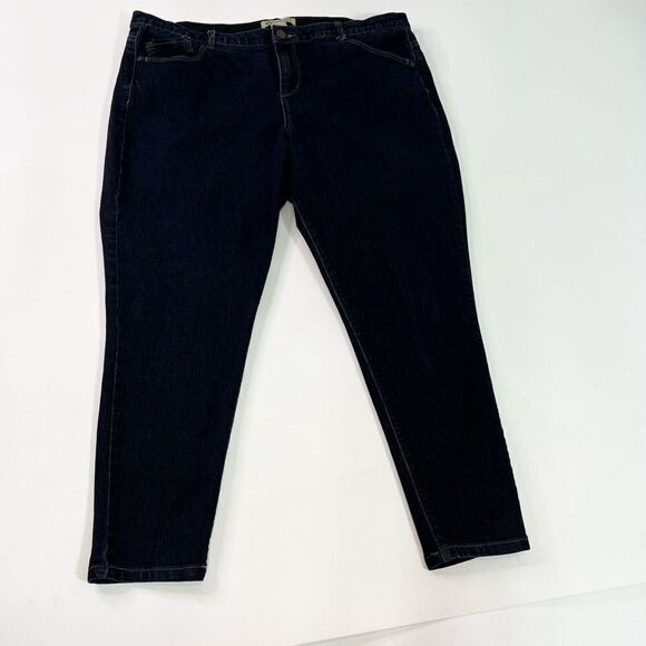 Democracy Skinny Ankle Jeans Womens 20W "Ab" Technology Ladies Pull On - Picture 1 of 9